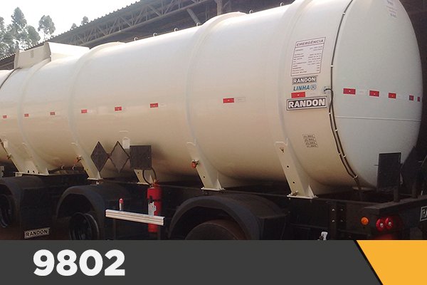 Carreta Tanque Aço Carbono Vanderleia (3ED) Randon 2018 44.000L Multisetas Carregamento Bottom