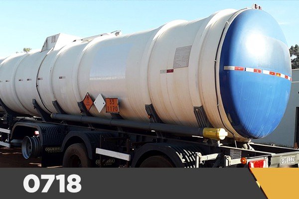 Carreta Tanque Aço Carbono Vanderleia (3ED) Guerra 2016 2017 45.000L Carregamento Bottom