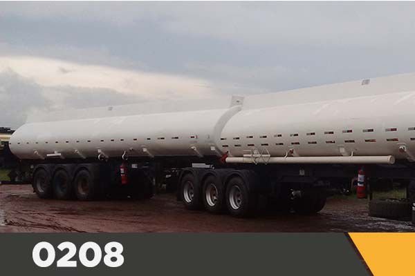 Bitrenzão Tanque Aço Carbono Guerra 2008/09 60.000L Carregamento Top