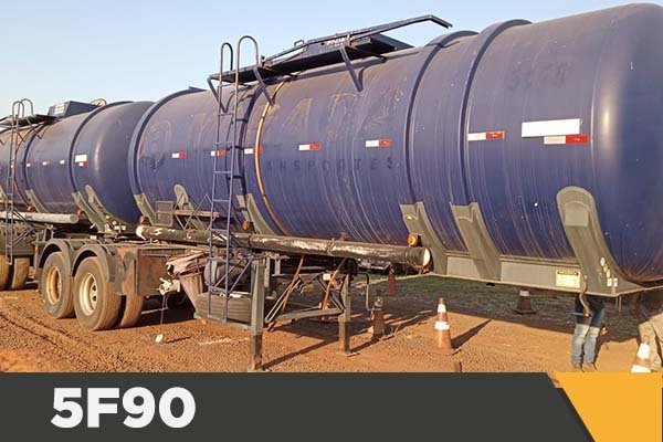 Bitrem Tanque Aço Carbono Rodotécnica 2011 46.000L Carregamento Top (5F90)