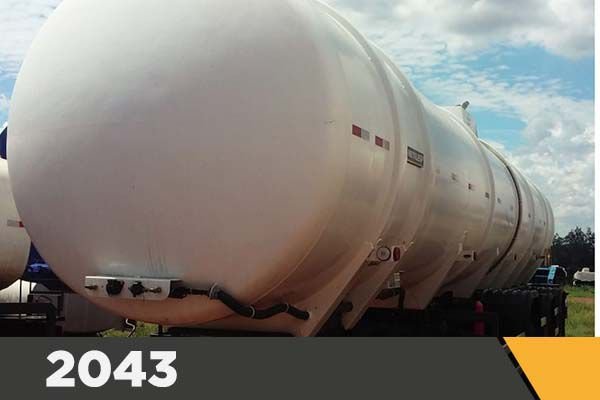 Carreta Tanque Aço Carbono Vanderleia (3ED) Metalesp 2015 45.000L Carregamento Top