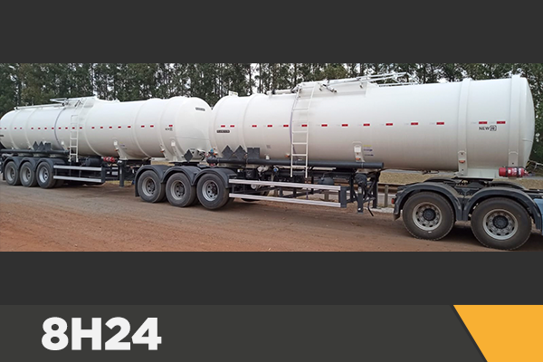 Bitrenzão Tanque Aço Carbono Randon 2023 62.000L Carregamento Bottom (8H24)