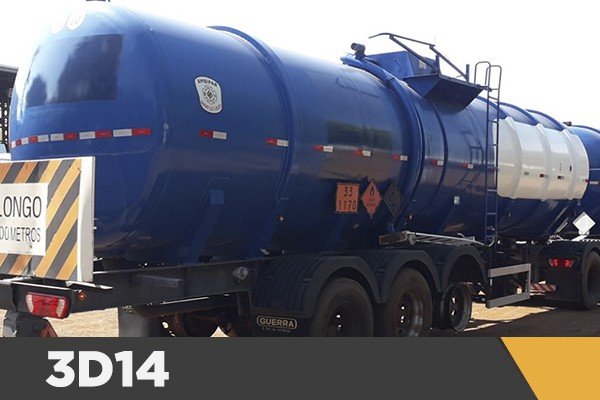Bitrenzão Tanque Aço Carbono Guerra 2016 62.000L Carregamento Bottom